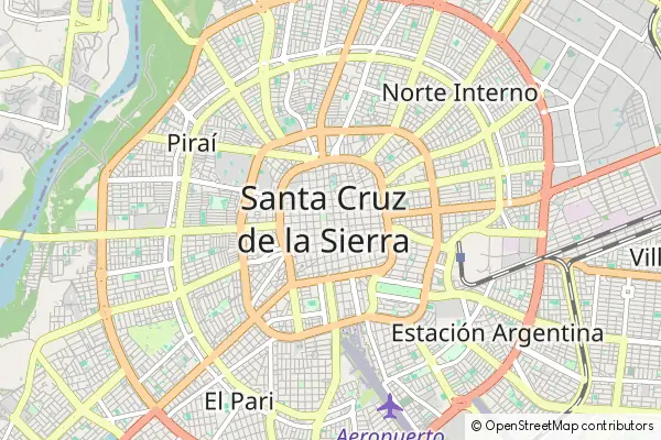 Mapa Santa Cruz