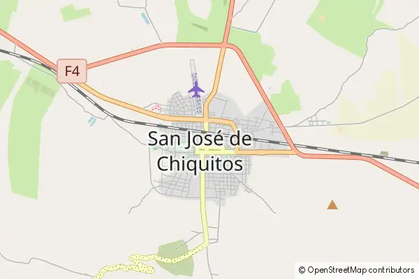 Mapa San José de Chiquitos