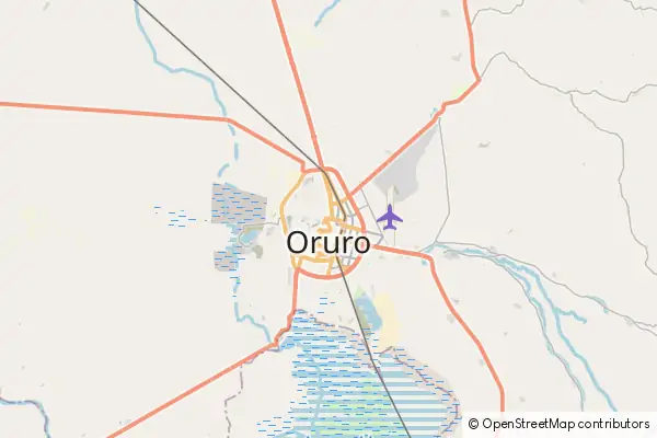 Mapa Oruro