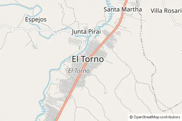 Mapa El Torno