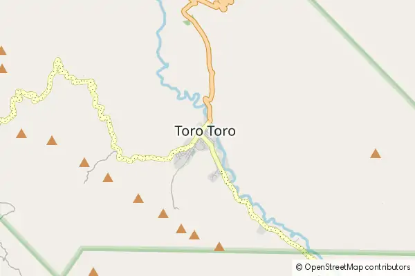 Mapa Torotoro