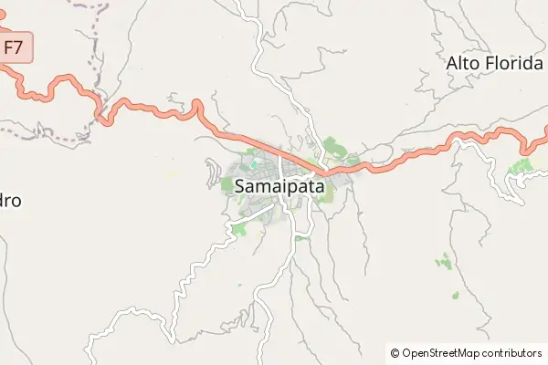 Mapa Samaipata