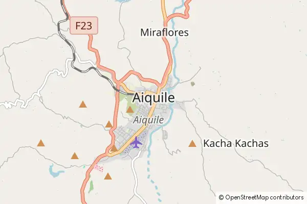 Mapa Aiquile