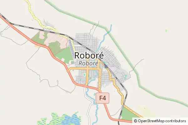 Mapa Roboré