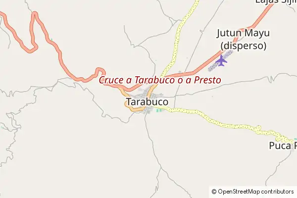 Mapa Tarabuco