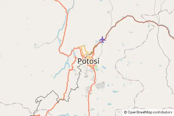 Mapa Potosí