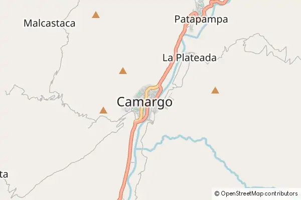 Mapa Camargo