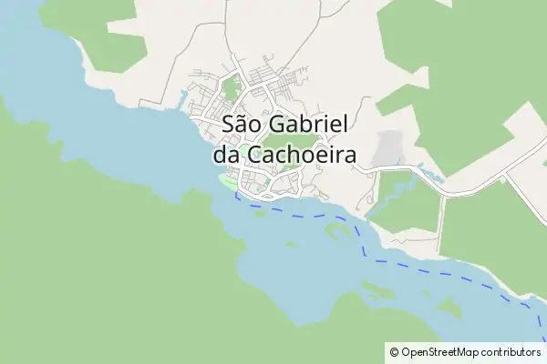 Mapa São Gabriel da Cachoeira