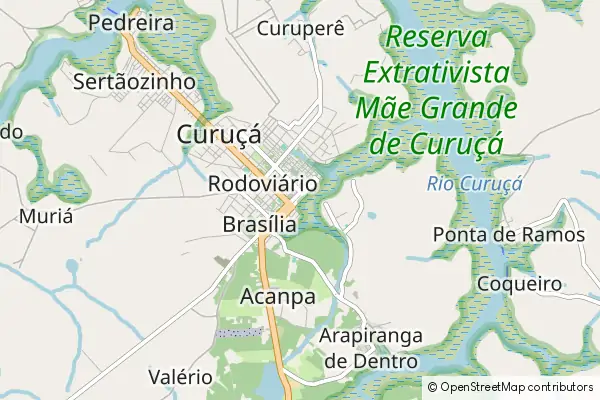 Mapa Curuçá