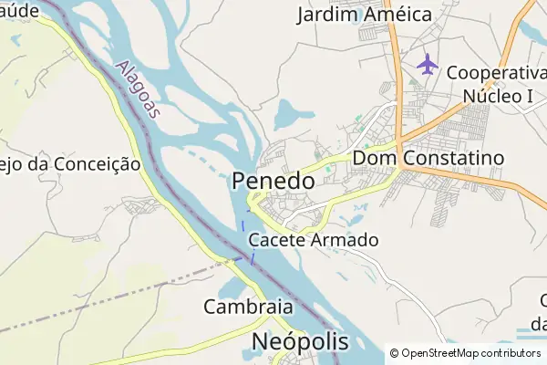 Mapa Penedo