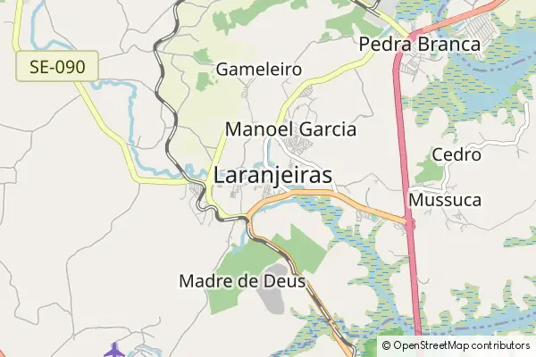 Mapa Laranjeiras