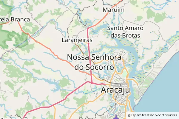 Mapa Nossa Senhora do Socorro