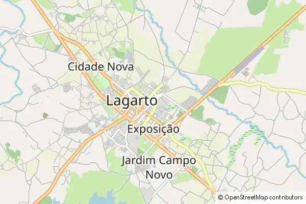 Mapa Lagarto