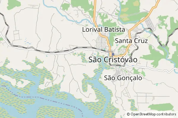 Mapa São Cristóvão