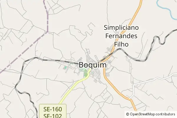 Mapa Boquim