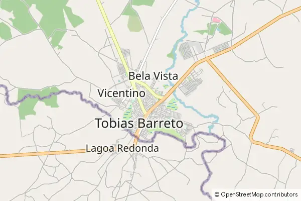 Mapa Tobias Barreto