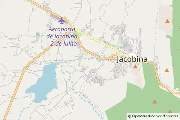 Mapa Jacobina