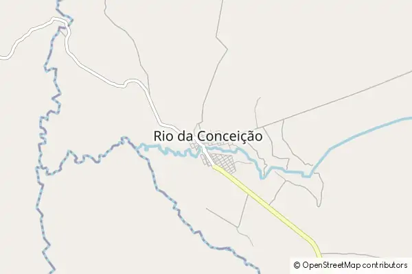 Mapa Rio da Conceição