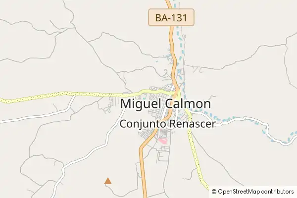 Mapa Miguel Calmon