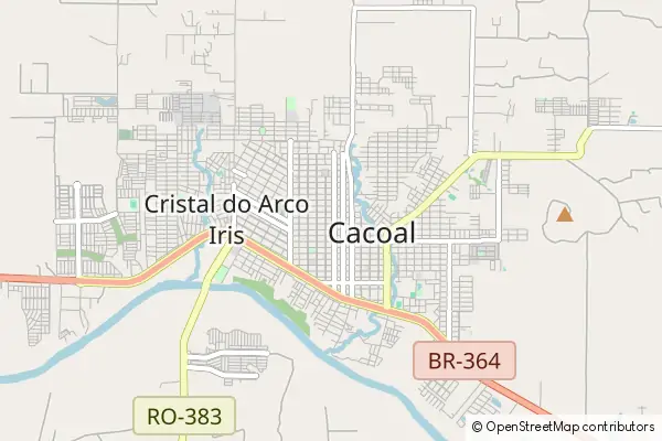 Mapa Cacoal