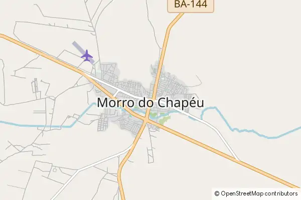 Mapa Morro do Chapéu