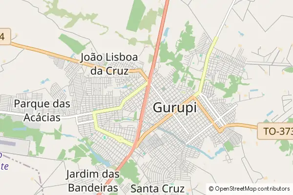 Mapa Gurupi