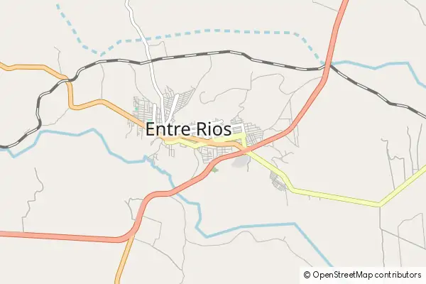 Mapa Entre Rios