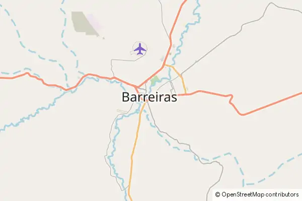 Mapa Barreiras