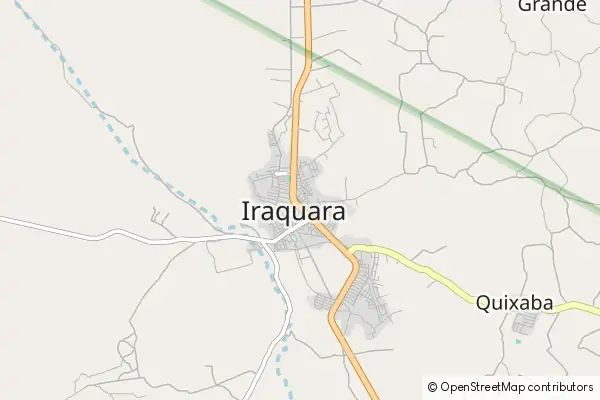 Mapa Iraquara