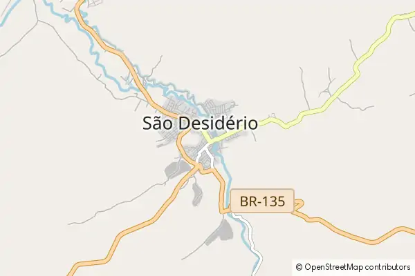 Mapa São Desidério