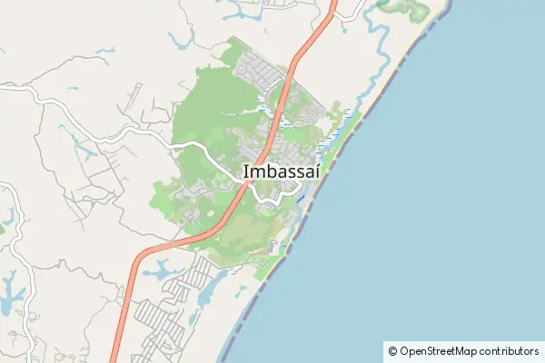 Mapa Imbassai