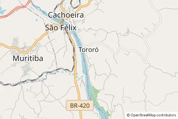 Mapa Cachoeira