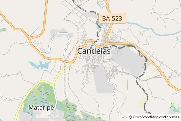 Mapa Candeias