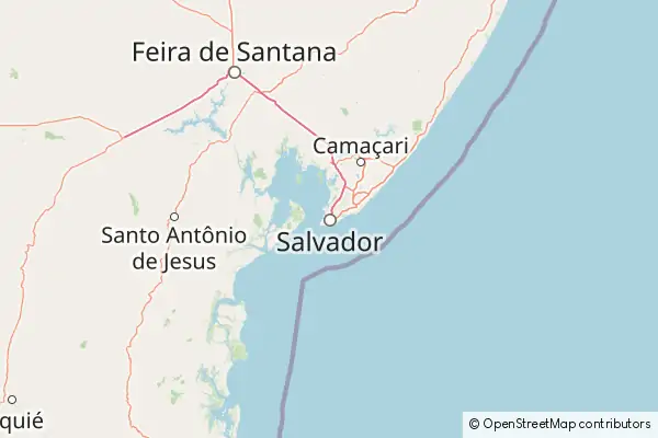 Mapa Salvador