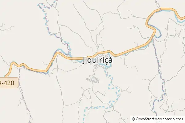 Mapa Jiquiriça