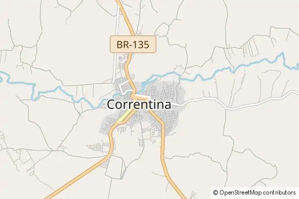 Mapa Correntina