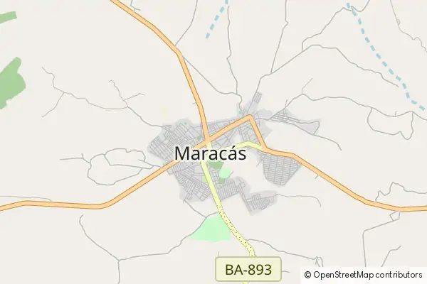 Mapa Maracás