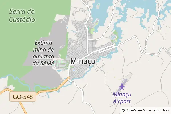 Mapa Minaçu