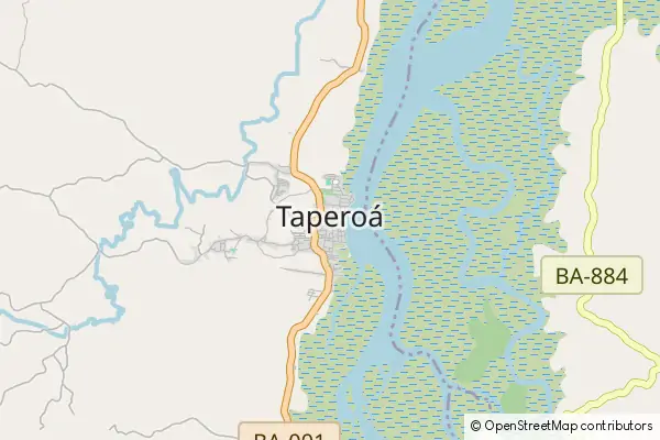 Mapa Taperoá