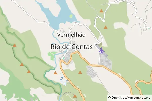 Mapa Rio de Contas