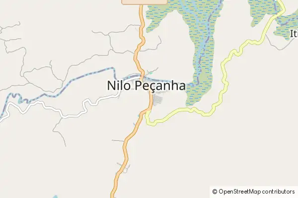 Mapa Nilo Peçanha