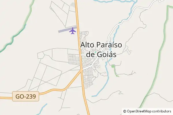 Mapa Alto Paraíso de Goiás