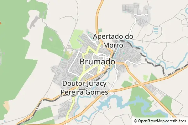 Mapa Brumado