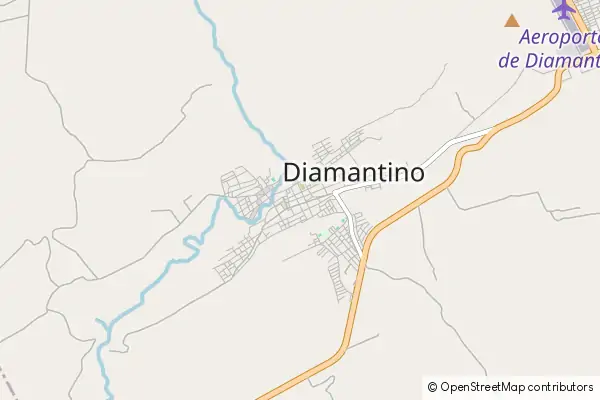 Mapa Diamantino