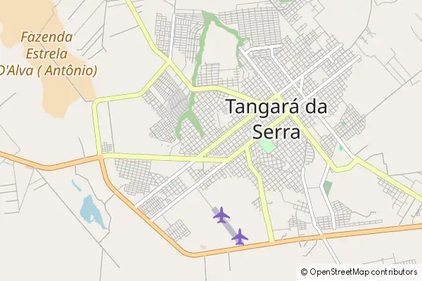 Mapa Tangará da Serra