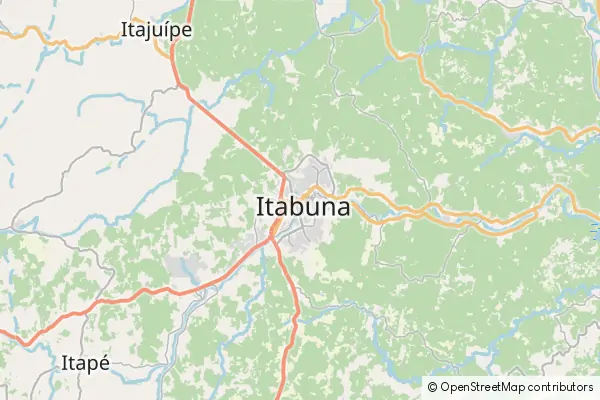 Mapa Itabuna