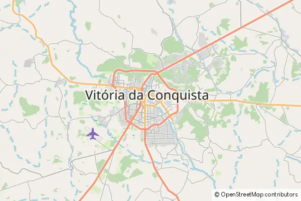 Mapa Vitória da Conquista