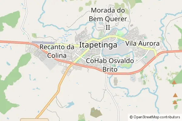 Mapa Itapetinga