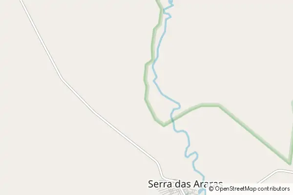 Mapa Chapada Gaucha