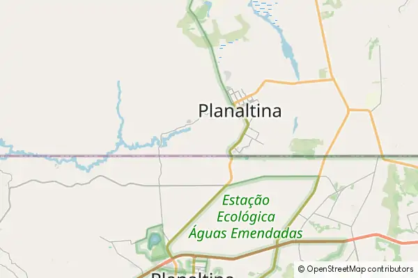 Mapa Planaltina